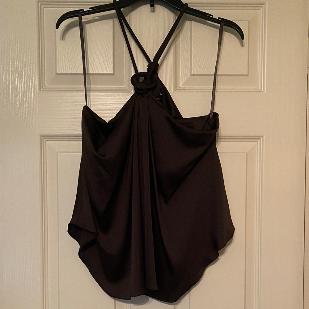 Elegant Olive Green Women's Top